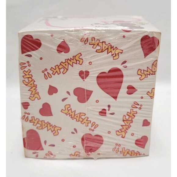 Vintage Disney Store Mickey & Minnie Love Heart Notepad Cube 600 Pages NOS - Picture 3 of 6